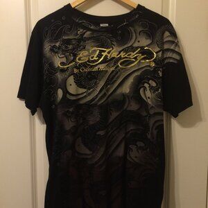 Ed Hardy "Dragon Tattoo" Men's T-Shirt